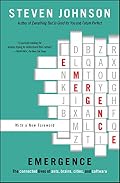 Cover of Emergence: The Connected Lives of Ants, Brains, Cities, and Software