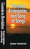 Genesis to Revelation: Proverbs, Ecclesiastes, and Song of Songs Student Book