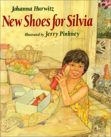 New Shoes for Silvia (By: Jerry Pinkney,Johanna Hurwitz) cover