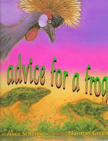 Advice For A Frog book cover