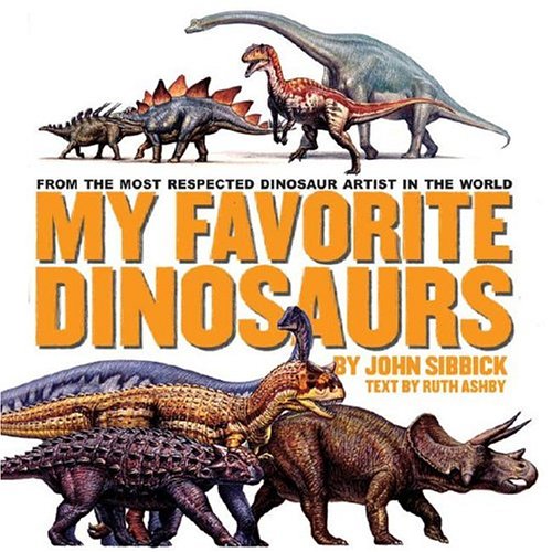 Cover of My favorite dinosaurs