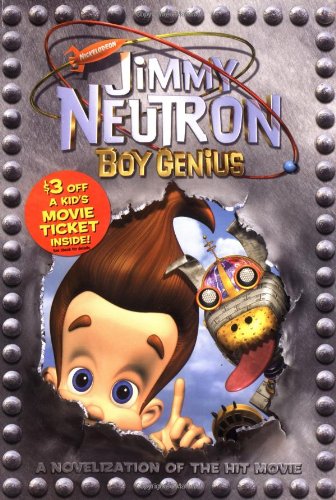 Jimmy Neutron Boy Genius book cover