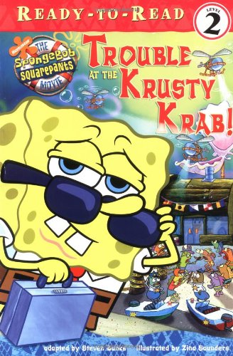 Trouble at the Krusty Krab! book cover