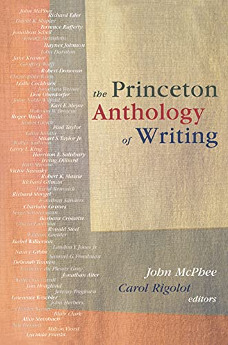 The Princeton Anthology of Writing book cover