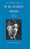 The Complete Works of W. H. Auden: Prose, Vol. 2: 1939-1948