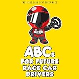 Abcs For Future Race Car Drivers Alphabet Book Baby Book Childrens Book Toddler Book Kids Book