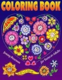 Coloring Book For Teens Or Adults Stress Relief Relaxation Marker Friendly