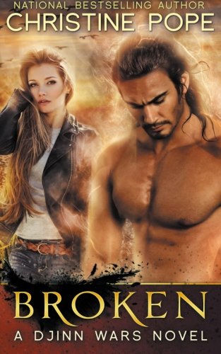 Broken book cover
