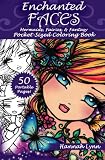 Enchanted Faces Mermaids Fairies Fantasy Pocketsized Coloring Book