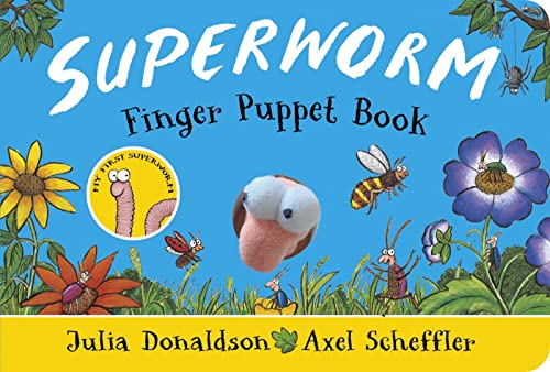 Superworm Finger Puppet Book book cover