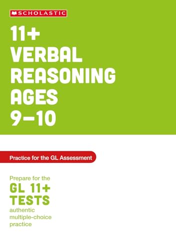 Cover of 11+ Verbal Reasoning Practice and Test for the GL Assessment Ages 09-10