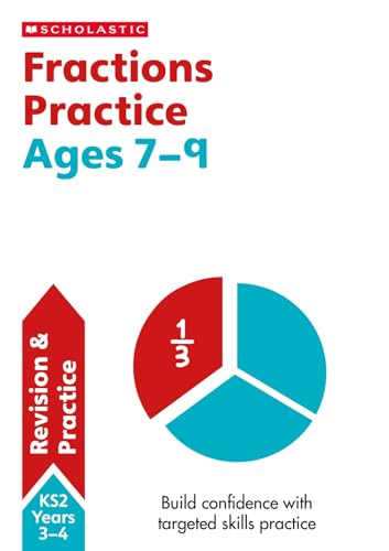Cover of Fractions Practice Ages 7-9