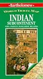 Indian Subcontinent World Travel Map India Pakistan Bangladesh Sri Lanka World Travel Maps