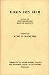 Orain Iain Luim : songs of John MacDonald, bard of Keppoch