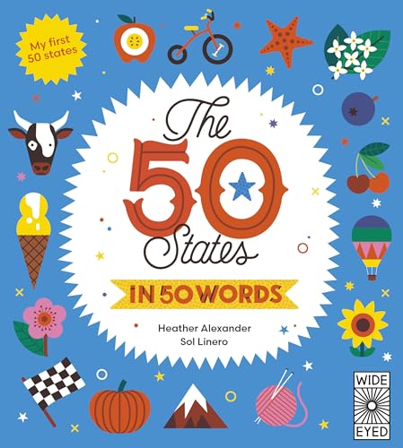 The 50 States in 50 Words book cover