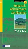 Somerset, Wiltshire & the Mendips Walks (Pathfinder Guides)