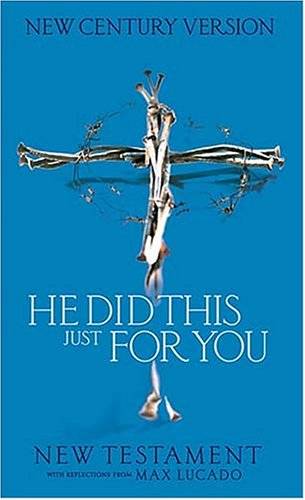 He Did This Just for You New Testament cover