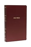 Holy Bible New King James Version Burgundy Leatherflex Gift And Award Red Letter Editon