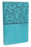 Kjv Deluxe Gift Bible Leathersoft Teal Red Letter Comfort Print Holy Bible King James Version
