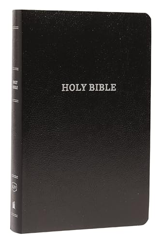 KJV Holy Bible: Gift and Award, Black Leather-Look, Red Letter, Comfort Print: King James Version