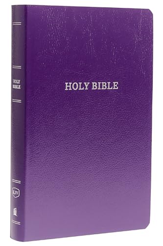 KJV Holy Bible: Gift and Award, Purple Leather-Look, Red Letter, Comfort Print: King James Version