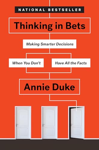 Thinking in Bets by Annie Duke audiobook cover