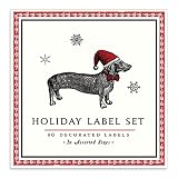 Alice Scott Christmas Dachshund Book Of Labels