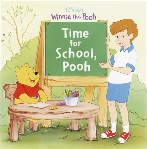 Time For School, Pooh book cover