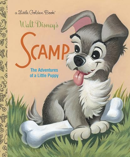 Walt Disney's Scamp The Adventures of a Little Puppy book cover