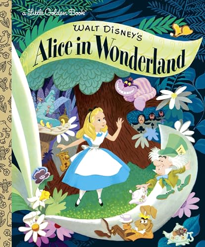 Walt Disney's Alice in Wonderland book cover