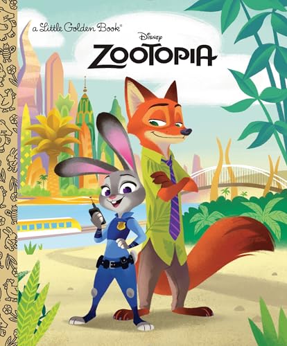 Zootopia Little Golden Book book cover