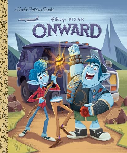 Onward Little Golden Book book cover