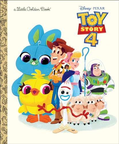 Toy Story 4 Little Golden Book (By: Matt Kaufenberg,Josh Crute) cover