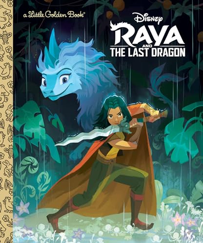 Raya and the Last Dragon Little Golden Book book cover