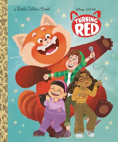 Disney/Pixar Turning Red Little Golden Book (By: Golden Books) cover