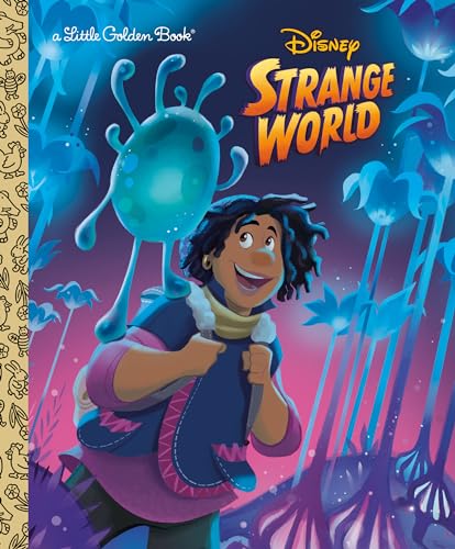 Disney Strange World Little Golden Book book cover