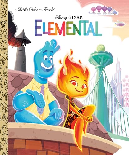 Disney/Pixar Elemental Little Golden Book book cover