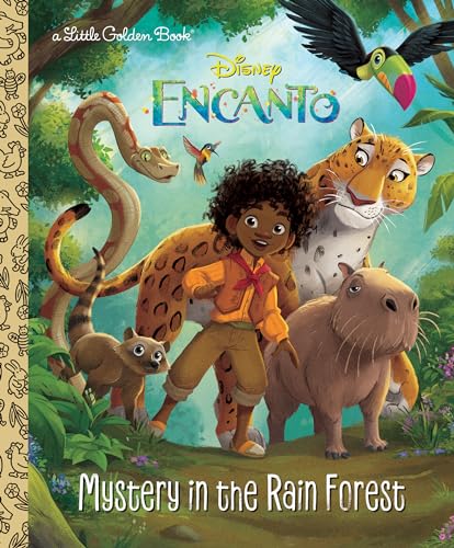 Mystery in the Rain Forest book cover