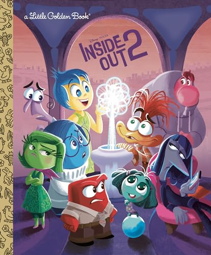 Disney/Pixar Inside Out 2 (By: Golden Books) cover