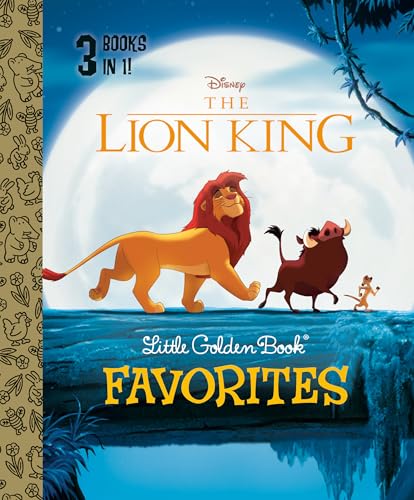 The Lion King Little Golden Book Favorites book cover