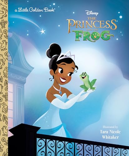 The Princess and the Frog Little Golden Book (By: Victoria Saxon) cover