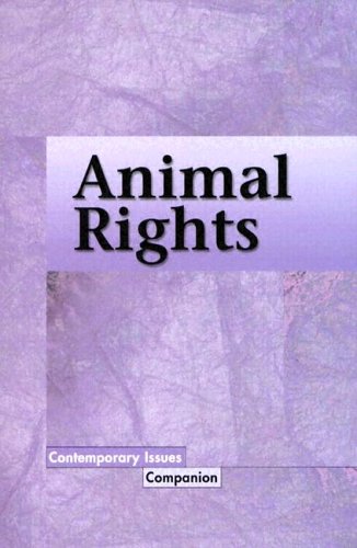 Cover of Animal rights