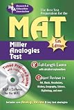 Mat Rea The Best Test Preparation For The Miller Analogy Test 5th Edition Miller Analogies Test Mat Preparation