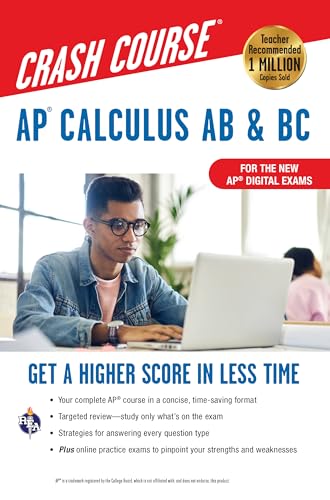 AP Calculus AB & BC Crash Course 3rd Ed. cover