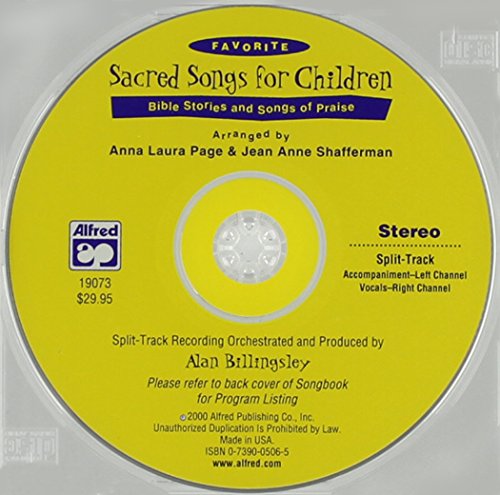 Cover of Favorite Sacred Songs for Children