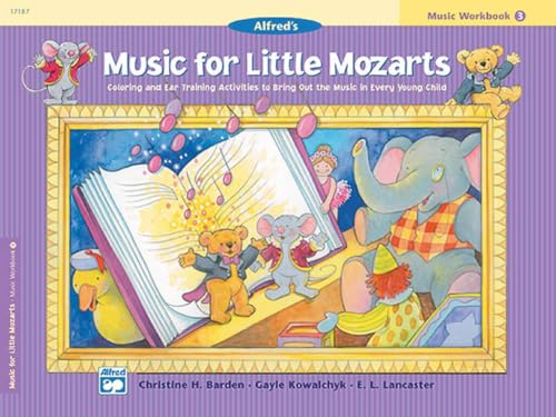 Cover of Music for Little Mozarts Music Workbook, Bk 4