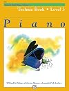 Alfred's Basic Piano Library Technic, Bk 3