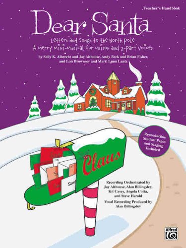 Cover of Dear Santa: Letters and Songs to the North Pole