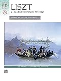 Liszt 21 Selected Piano Works Book Cd Alfred Masterwork Edition
