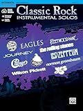 Classic Rock Instrumental Solos Alto Sax Book Cd Pop Instrumental Solo Series